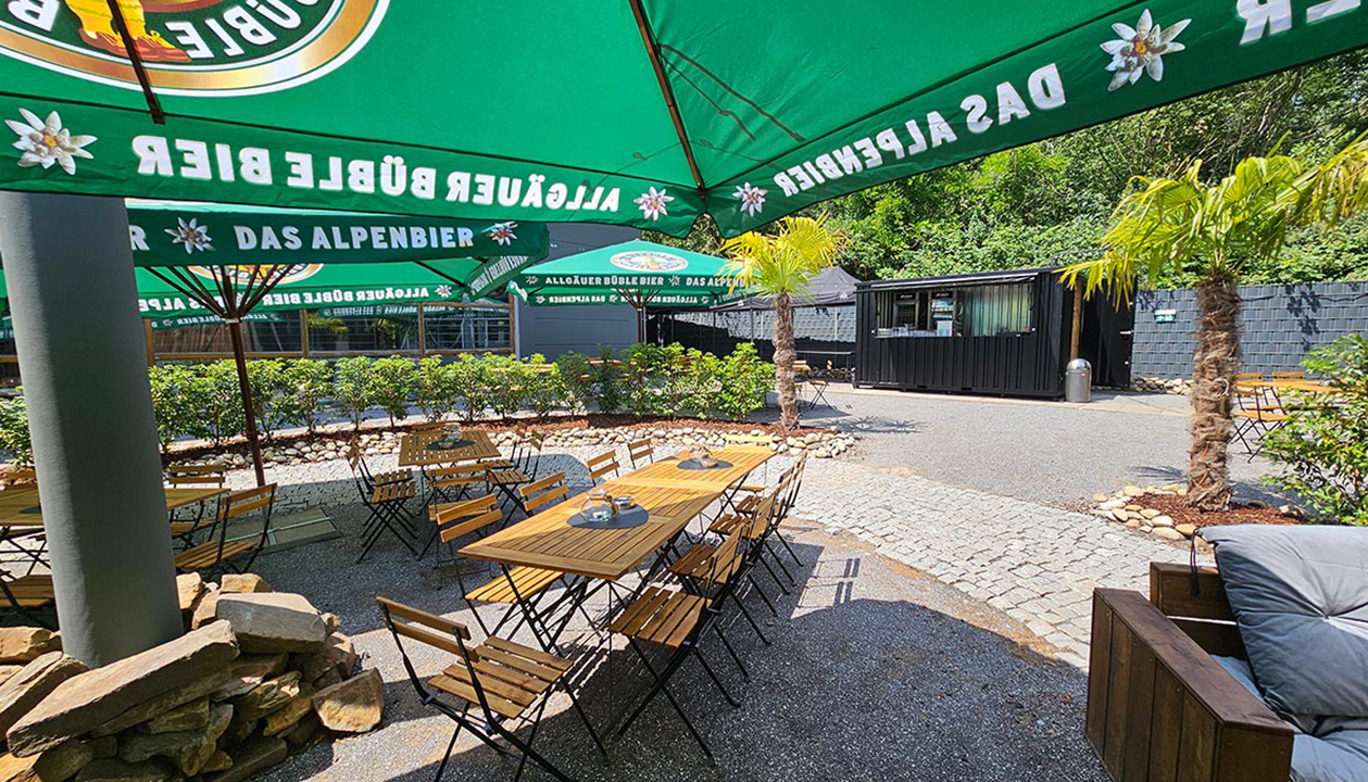 Alma Park Gelsenkirchen Eventlocation Biergarten