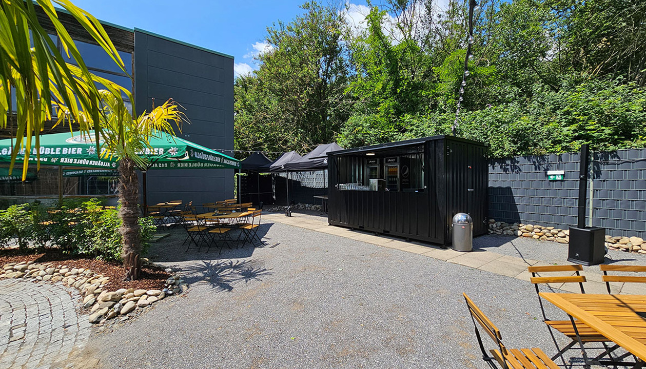 Alma Park Gelsenkirchen Eventlocation Biergarten
