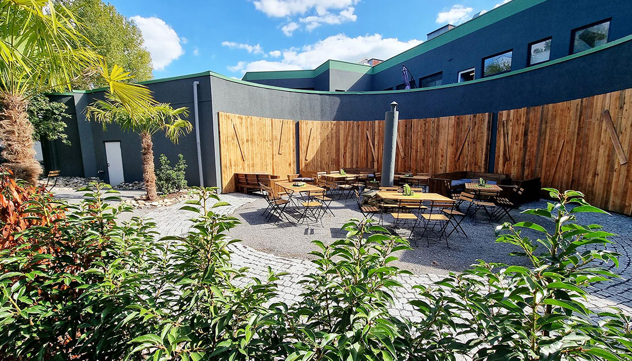 Alma Park Gelsenkirchen Eventlocation Biergarten