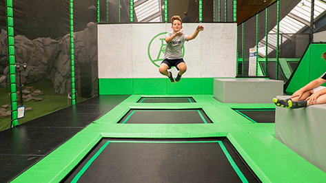 Alma Park Geburtstagsfeier Kindergeburtstag Trampolinpark