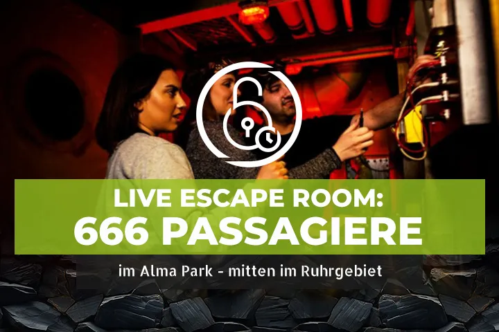 666 Passagiere escape room at Alma Park