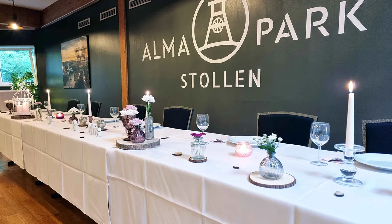 Evenementenruimtes Stollen A/B/C bij Alma Park in Gelsenkirchen
