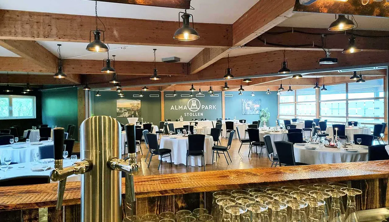 Evenementenruimtes Stollen A/B/C bij Alma Park in Gelsenkirchen
