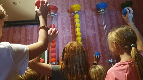 Children’s escape room birthday party at Alma Park