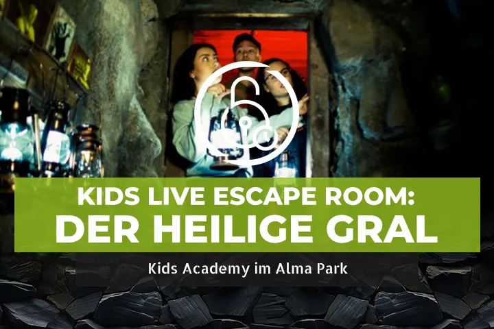 Der Heilige Gral children's escape room at Alma Park