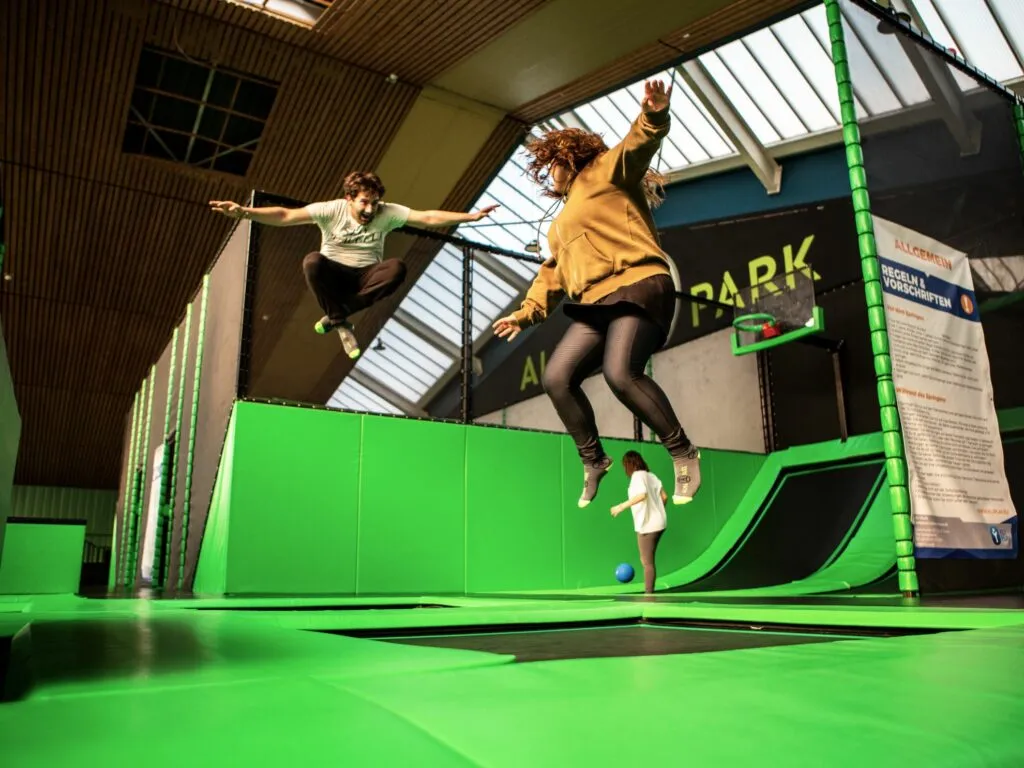 Trampolining at Alma Park 3
