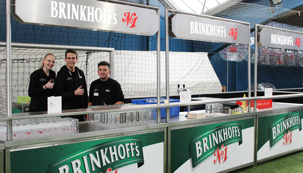 Evenementenhal Erlebnishalle bij Alma Park in Gelsenkirchen
