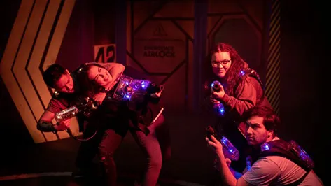 Lasertag bij Alma Park, foto 4